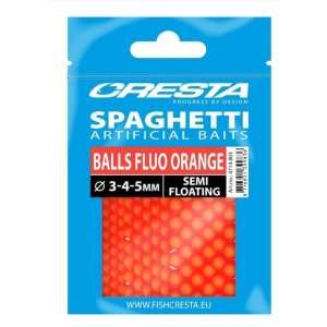 Momeala artificiala Cresta Spaghetti Pop-up Balls, 3-4-5 mm (45 buc.)