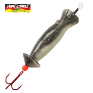 Plopper Profi-Blinker, Alb Perlat-Negru, 7 cm (1 buc.)