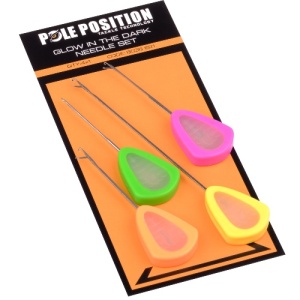 Set 4 crosete Strategy Pole Position Glow in the Dark