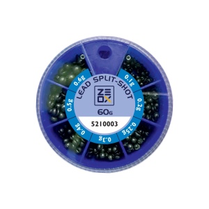 Set plumbi ZEOX la cutie, 60 gr