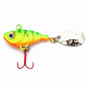 Spinnertail Profi Blinker Jig Fish, Fluo Firetiger