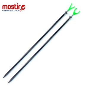 Suporti lanseta reglabili Mostiro + Cap plastic (2 buc.)