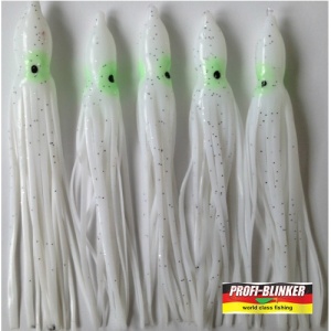 Twister Profi Blinker Octopus, Alb perlat
