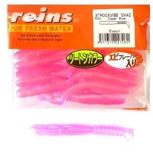 Twistere Reins Rockvibe Shad Clear Pink, 5 cm (2")