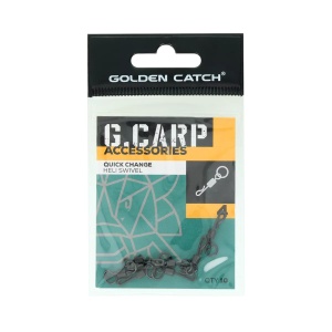 Vartej Golden Catch G.Carp Quick Change Heli Swivel (10 buc.)