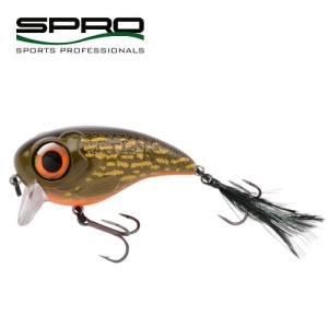 Vobler SPRO Fat Iris Slow Floating, Pikey, 6 cm (17 gr.)