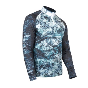 Bluza Golden Catch UV Protect Jersey Fire Zander-Perch - Img 2