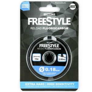 Fir SPRO Freestyle Reload Fluorocarbon, 15 m