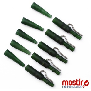 Leadclip inox + Con soft Mostiro (5+5 buc.) - Img 2