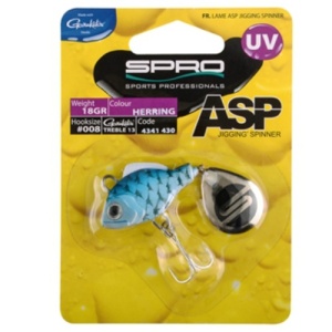Lingurita Spinnertail SPRO ASP Spinner UV, Herring