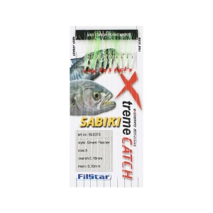 Taparine FILSTAR Sabiki Green (10 carlige)