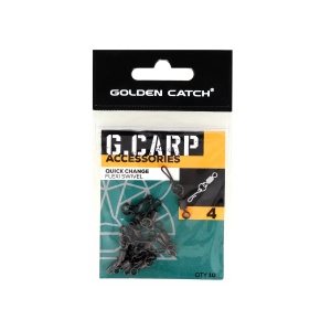 Vartej Golden Catch G.Carp Quick Change Flexi Swivel (10 buc.)