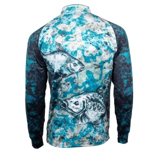 Bluza Golden Catch UV Protect Jersey Fire Carp-Bream - Img 4