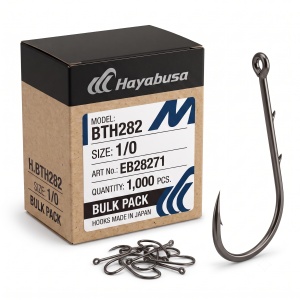 Carlige bulk Hayabusa BTH282 Black Nickel (1000 buc.)