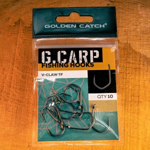 Carlige Golden Catch G.Carp V-Claw TF (10 buc.) - Img 3