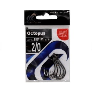 Carlige Hayabusa Octopus BEK562 Black Nickel
