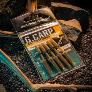 Clips Golden Catch G.Carp Power Lead Clip, Khaki (5 buc.) - Img 3