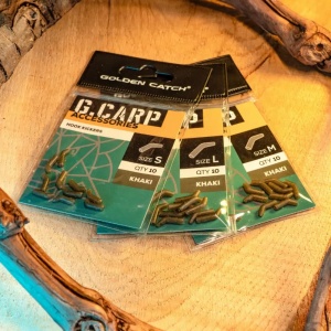 Line aligner Golden Catch G.Carp Hook Kickers, Khaki (10 buc.) - Img 3