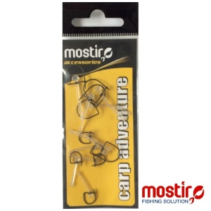 Maggot clips Mostiro cu fir de par din silicon (10 buc.)
