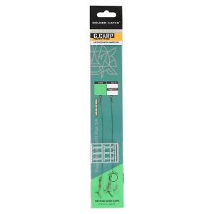Montura Method Wide Gape Golden Catch G.Carp Ready Rig (2 buc.) - Img 2