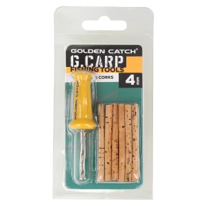 Set Fredel + Batone de pluta Golden Catch G.Carp Bait Drill&Corks