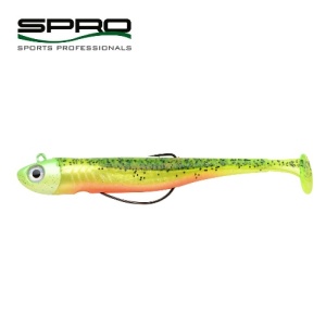 Swimbait SPRO Gutsbait, UV Mojito, 11 cm (14 gr)