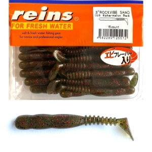 Twistere Reins Rockvibe Shad Watermelon Red, 7.6 cm (3")
