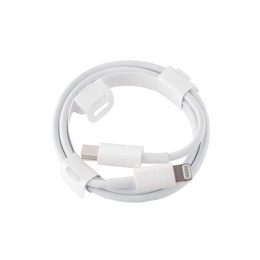 Cablu Date si Incarcare, USB-C la Lightning, 20W, 1m, White bulk OEM