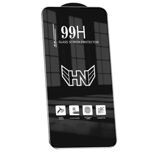 Folie ecran 99H 3D pentru Samsung Galaxy A36/A56, Tempered Glass, Clear, Black frame