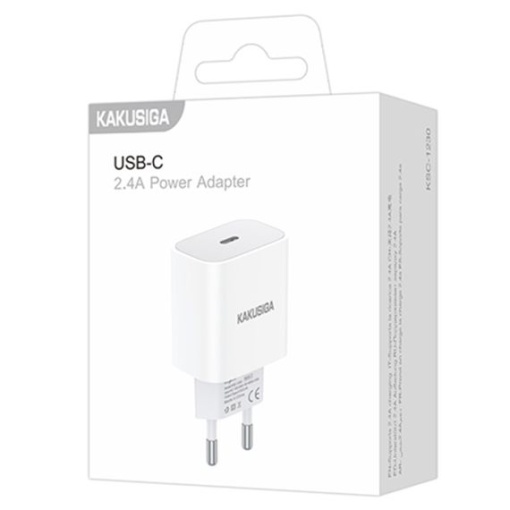 KAKU-Incarcator Retea, 2.4A, 1xUSB-C