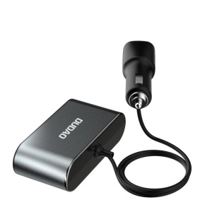 Extensie Bricheta Dudao R1 Pro, 3 Iesiri, 2 x USB-A, Afisaj - Img 3