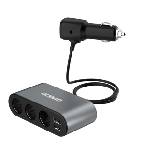 Extensie Bricheta Dudao R1 Pro, 3 Iesiri, 2 x USB-A, Afisaj - Img 4