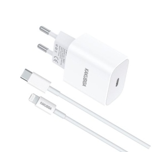 KAKU-Incarcator Retea + Cablu Lightning, 1, 1xUSB-C - Img 2