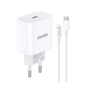 KAKU-Incarcator Retea + Cablu Lightning, 1, 1xUSB-C - Img 3