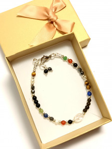 Bratara zodia Capricorn, accesorii argintii - Img 4