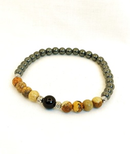 Bratara Hematite, Jasp si Onix - Img 2
