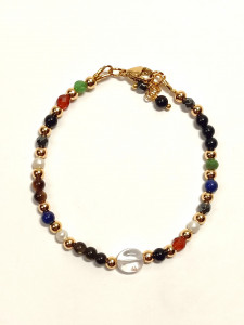 Bratara zodia Capricorn, accesorii aurii