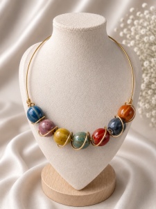 Colier handmade „Culori Urbane”