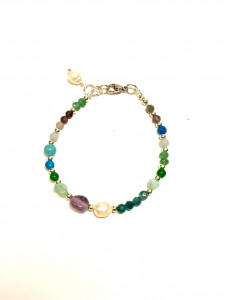 Bratara zodia Pesti, accesorii argintii - Img 3