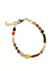 Bratara zodia Scorpion, accesorii argintii - Img 2