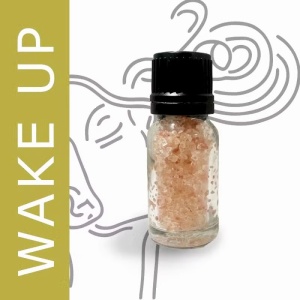 Sare Parfumată pentru Aromaterapie – Wake Up | Ravensara, Rozmarin, Iarbă de Lămâie și Mandarină