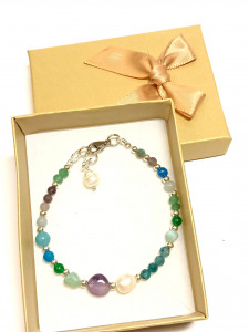 Bratara zodia Pesti, accesorii argintii - Img 4