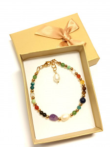 Bratara zodia Sagetator, accesorii aurii - Img 2