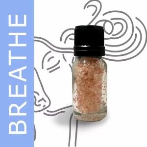 Sare Parfumată pentru Aromaterapie – Breathe | Eucalipt, Mentă, Camfor, Cuișoare și Rozmarin