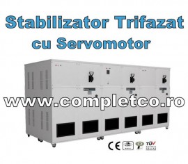 Stabilizator industrial cu servomotor trifazic 200 -3000 kVA