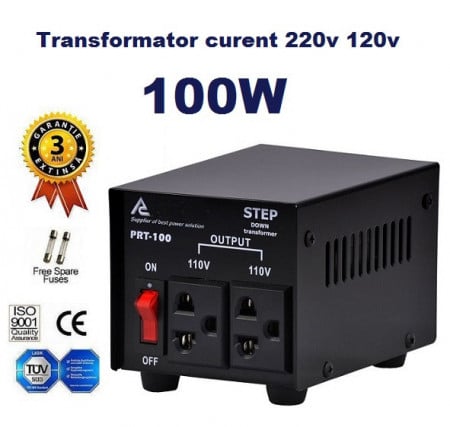 100w tranformator de la 220v la 110v ieftin