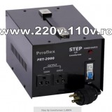 Transformator curent 110V la 220V 2000W Proflex®