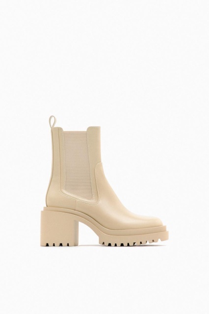 ZRA TanElasticBoots
