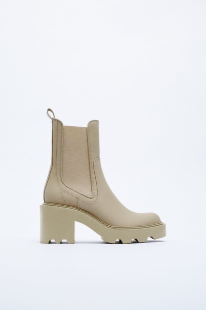 ZRA TanElasticBoots 02