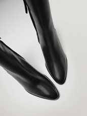 MASSIMO DUTTI Botine Tacon Hebilla Piso - Img 2